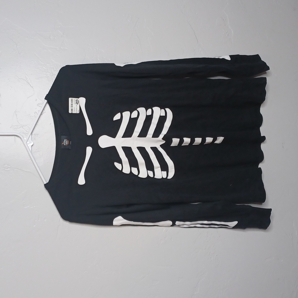 Womens Med Skelton‎ Costume/sleepwear top and bottom.